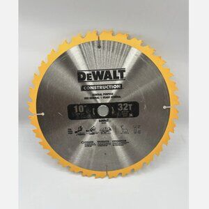 DEWALT DW3103 10" x 32 Tooth ATB Construction Grade Carbide Miter Saw Blade